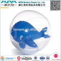 clear pvc inflatable beach ball Transparent beach ball with logo inprint                        
                                                Quality Choice